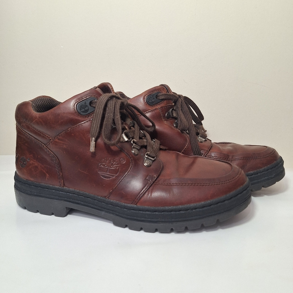 ​Timberland Brown Leather Chukka Boots Mens Size 10 Style 69035